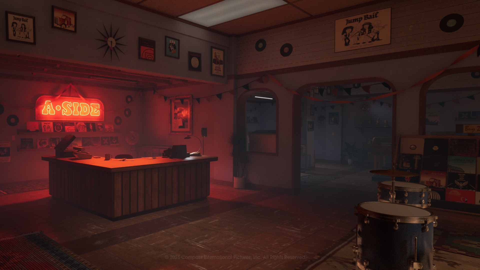 A-Side Music Store in Halloween: The Game