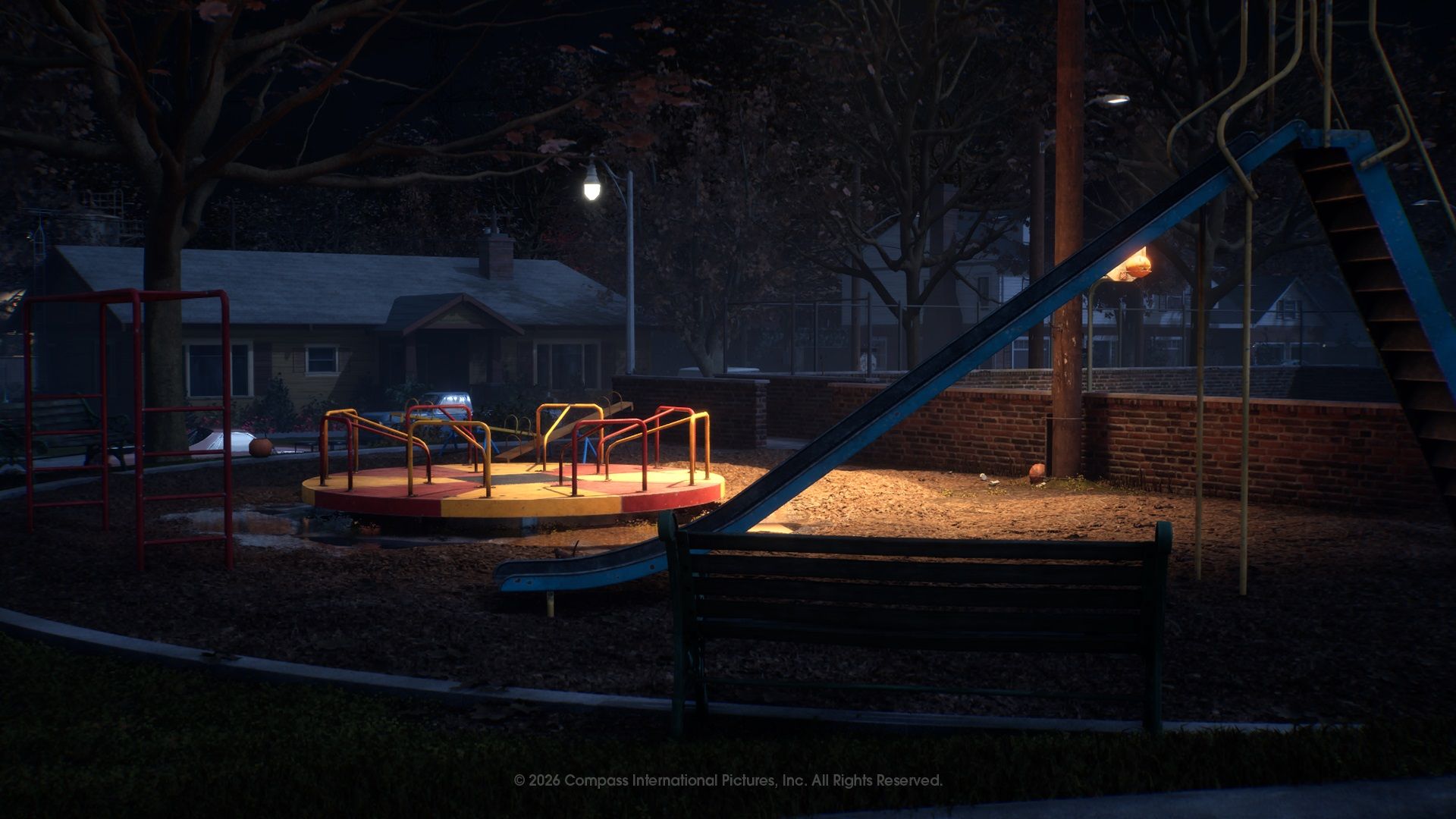 Neighborhood playground in Halloween: The Game